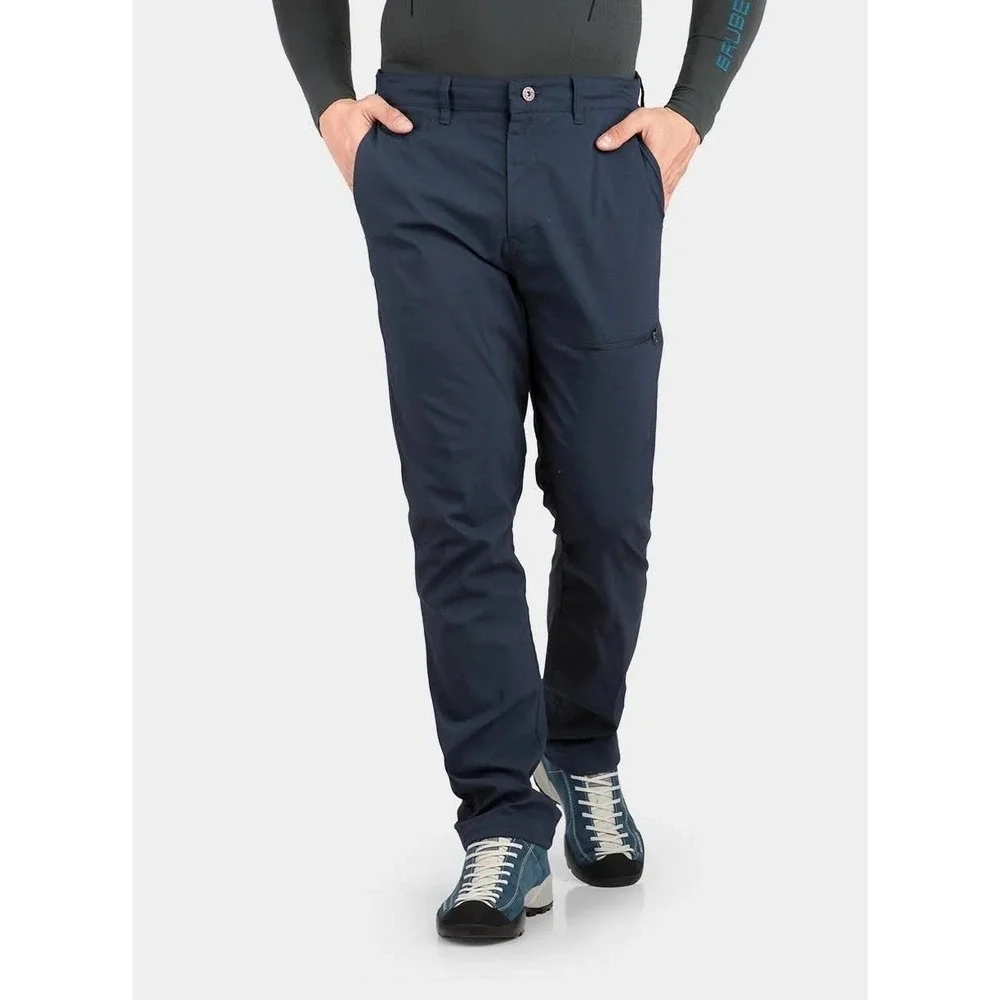 The North Face Men's Nylon Pants Size 40 Short Black Hiking Travel Zip Pocket